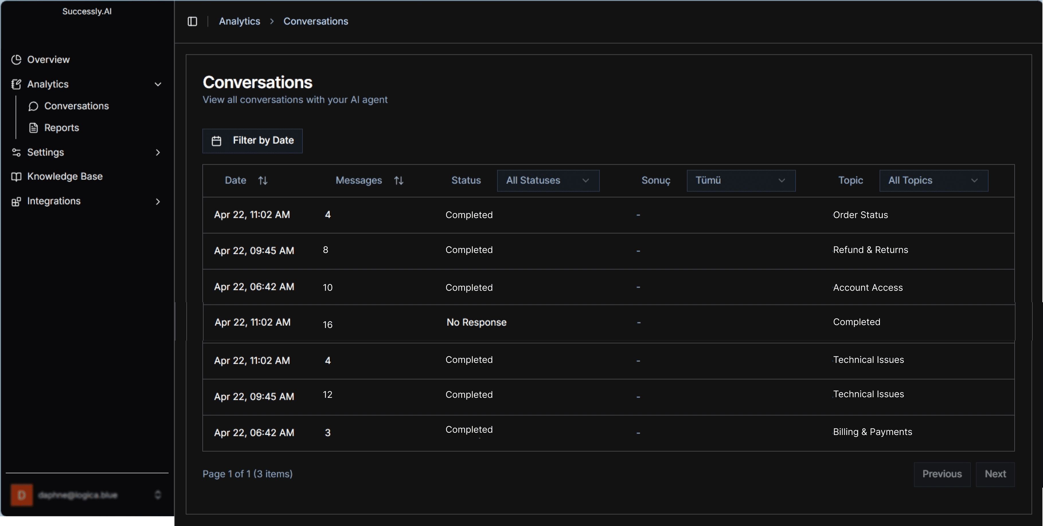 Chat Interface